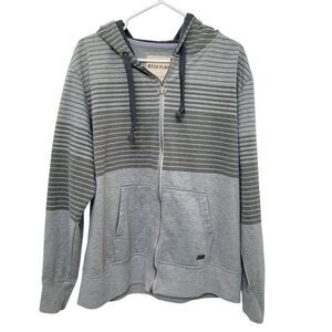 2/$20 Ditch Plains Grey Zip Up Hoodie Jacket Size: XL